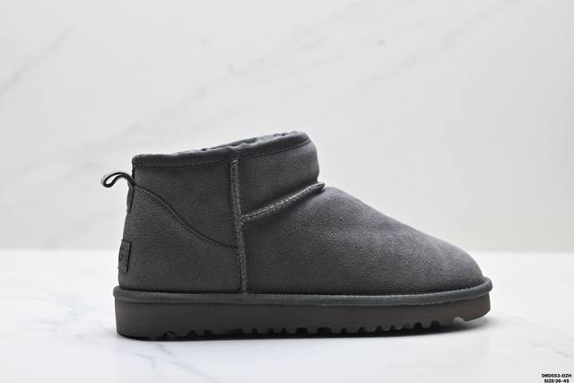 真标Ugg Dakota 舒适柔软时尚 耐磨增高保暖 中帮保暖雪地靴 尺码:36-45 Id:Drd553-Dzh