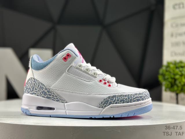 乔丹 Air Jordan 3 Retro Tinker Nrg Aj3 乔3 低帮复古休闲运动文化篮球鞋 货号：Hq0784 101 尺码：如图所示 Tsj