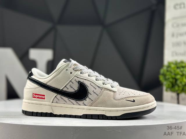 耐克 Nike Sb Dunk Low低帮休闲板鞋 定制鞋盒 大厂纯原品质出货 超高清洁度 皮料切割干净无任何毛边 细节完美 货号：Xs1086 003 Siz