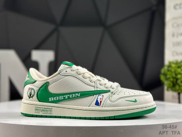 耐克 Aj1倒勾Travis Scott X Air Jordan 1 ” Reverse Mocha “ Aj1乔1 Ts 联名倒钩 低帮文化篮球鞋 完美品质