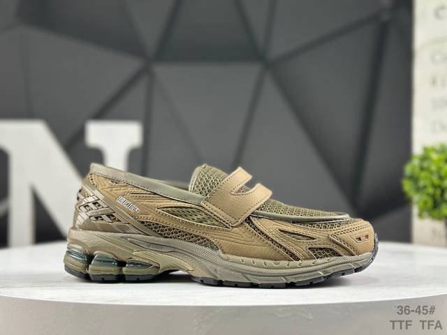 Nb 新百伦New Balance 1906L Loafer Silver Black 乐福 系列低帮混合复古老爹风休闲运动乐福鞋U1906Lnv 尺码：36