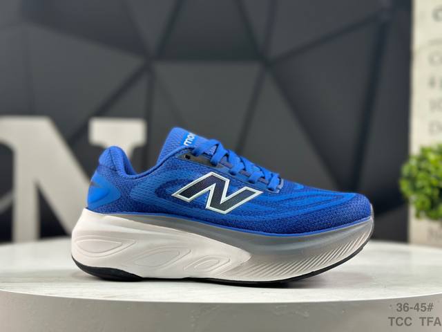 New Balance 新百伦Nb Fresh Foam X More V3 Tds 缓震跑步鞋 #采用一体式工程网眼鞋面及热熔Logo细节 #中底嵌入Fres