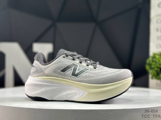 New Balance 新百伦Nb Fresh Foam X More V3 Tds 缓震跑步鞋 #采用一体式工程网眼鞋面及热熔Logo细节 #中底嵌入Fres