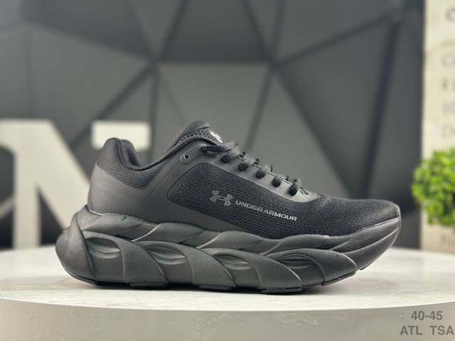 安德玛 Uahcvr Cgreactor Ct 韧系列 安德玛 舒适百搭时尚耐磨 低帮跑步鞋 高响应性的Eva和聚烯烃合成材料 可提供回弹并吸收冲击力 抓地平稳