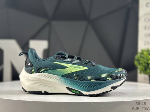 Brooks 布鲁克斯 超弹轻盈跑步鞋 采用改进工程空气网眼组合热熔工艺 鞋面材质搭载Dna Loft V2密度泡棉缓震系统 中底外置防滑耐磨橡胶底片 官方货号