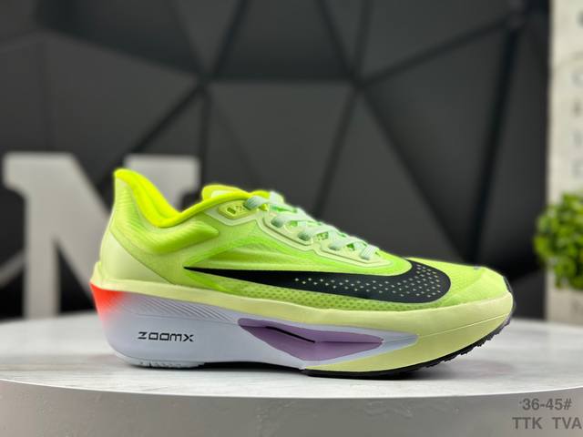 真标带半码 耐克 Nk Zoomx Invincible Run Flyknit Fk6 Zoom Fly 6轻量飞织低帮休闲运动慢跑鞋 此鞋专为长跑运动员而生