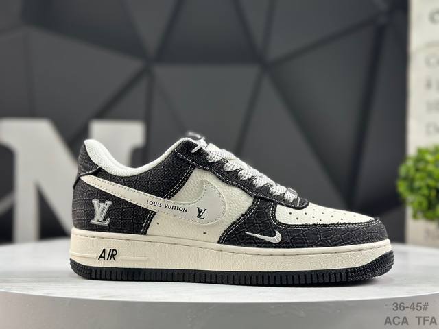 耐克 Air Force 1 Low’07 空军一号低帮休闲板鞋 定制皮料 原楦原纸板 纯正空军版型 内置全掌气垫 货号：Xs1958 550 尺码：如图所示