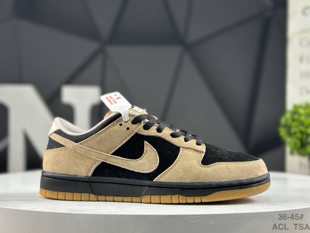 耐克 Nike Dunk Low Retro 低帮 板鞋，凭借经典低帮轮廓与撞色设计，展现简洁优雅外观；鞋面采用优质皮革或麂皮材质，搭配标志性Swoosh标识，