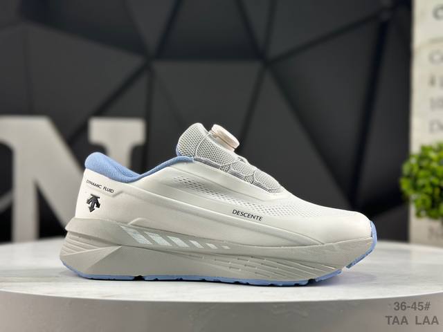 Descente 迪桑特 Chron系列男女同款Chron复古运动休闲鞋 货号:D5231Rrn26 尺码:36 36.5 37 38 38.5 39 40 4