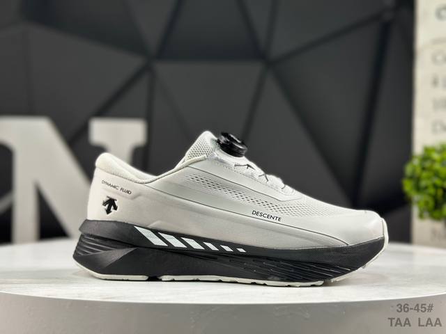 Descente 迪桑特 Chron系列男女同款Chron复古运动休闲鞋 货号:D5231Rrn26 尺码:36 36.5 37 38 38.5 39 40 4