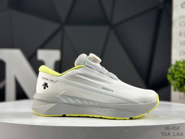 Descente 迪桑特 Chron系列男女同款Chron复古运动休闲鞋 货号:D5231Rrn26 尺码:36 36.5 37 38 38.5 39 40 4