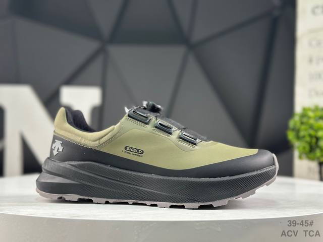 Descente 迪桑特 轻盈缓震透气鞋面时尚休闲运动越野跑鞋 官方同步上架适合技术路线单日徒步穿着 Aeriosflgtx鞋受到长途野外跑步鞋的启发 适合在变