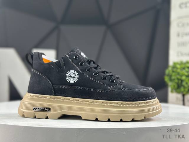 新货#Timberland添柏岚 天伯伦户外中帮休闲大黄靴系列 广东大厂品质 原盒原包装 面料采用意大利顶级磨砂细纹牛皮 搭配防臭防腐真皮乳胶鞋垫 给您完美的穿