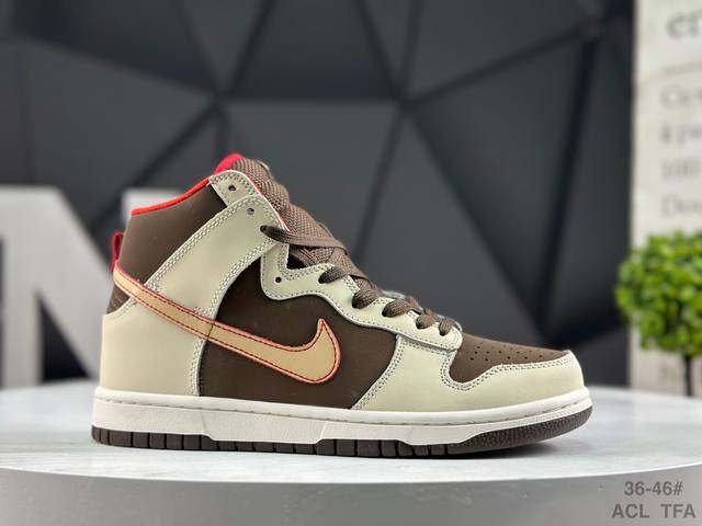 头层带半码 耐克 Nike Sb Dunk Low Pro 扣篮系列复古高帮休闲运动滑板板鞋 货号：Fb8892 码数：36 36.5 37.5 38 38.5