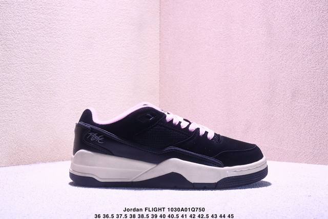 Who Decides War X Nike Jordan Flight Court Ate 搭防滑耐磨 低帮 耐克复古篮球鞋 货号:Ib4414- 尺码:36