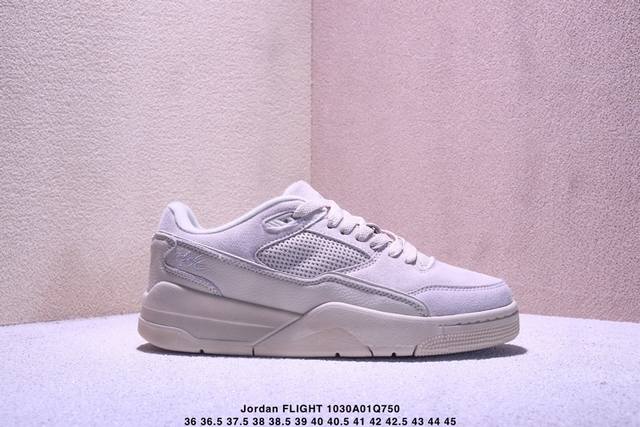 Who Decides War X Nike Jordan Flight Court Ate 搭防滑耐磨 低帮 耐克复古篮球鞋 货号:Ib4414- 尺码:36