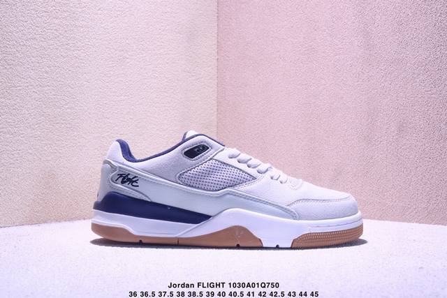 Who Decides War X Nike Jordan Flight Court Ate 搭防滑耐磨 低帮 耐克复古篮球鞋 货号:Ib4414- 尺码:36