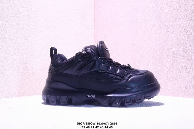 公司级Dior迪奥 Snow And Lewis Hamilton 圆头系带 低帮 生活休闲鞋 货号:3De395Zds226405 尺码:39-45 Xm10