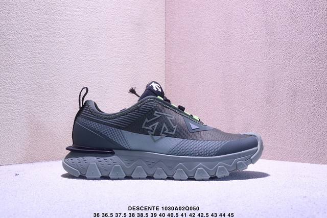 公司级迪桑特Descente Edge Court Retro 复古轻质 耐磨低帮 生活休闲鞋 尺码：36 36.5 37.5 38 38.5 39 40 40