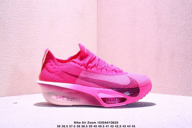 Nike 耐克 男女鞋真标半码制，原楦原纸版数据开发，采用全新Atomknit 3.0鞋面织物融合Tpu丝半透明鞋面材质，前掌外露式分离式2个Zoom Air气