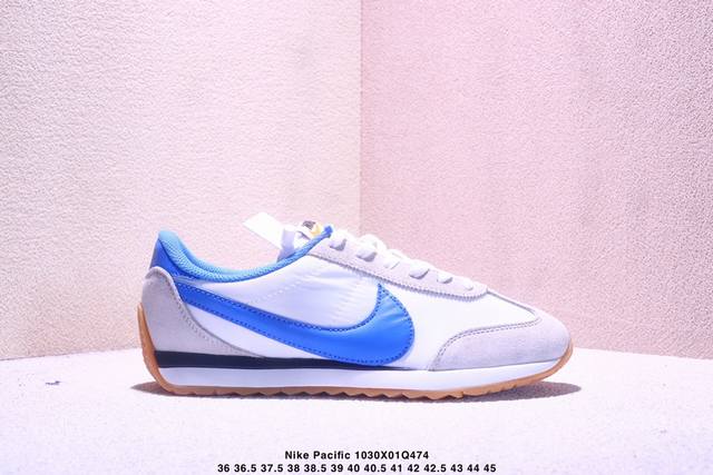 公司级：Nike Pacific 舒适百搭 防滑耐磨 耐克 低帮 生活休闲鞋 货号:Hq2052-101 尺码:36 36.5 37.5 38 38.5 39