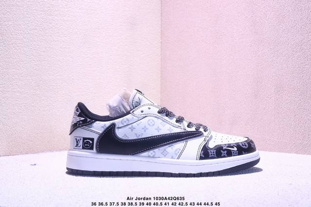 海外爆款限量发售！Travis Scott X Fragment Design X Jordan Air Jordan 1 Low Og Sp “Lv联名 鬼脸