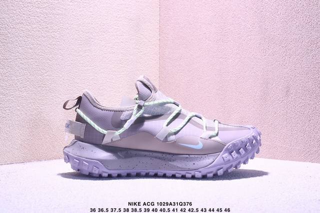 公司级Nike Acg Mountain Fly Gtx Se山脉系列 耐克 低帮户外登山越跑徒步休闲运动鞋 货号:Ib7328-003 尺码:36 36.5