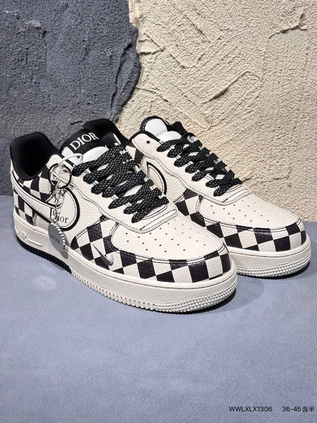 新品上市实拍 Nike Air Force 1 Low Supreme联名 原楦头原纸板 打造纯正空军版型 专注外贸渠道 全掌内置蜂窝气垫 原盒配件 原厂中底钢