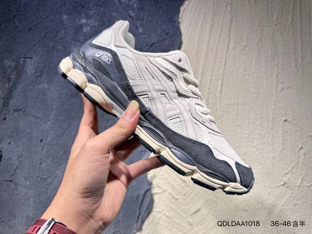 新品上市实拍 Asics Gel-Kayano 14 公司级版本 亚瑟士运动休闲透气专业跑鞋 采用工程弹性双层再生针织密度鞋面材质 后跟3D可视Gel缓震乳胶物