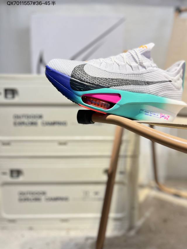 耐克 Nike Air Zoom Alphafly Next% 3 马拉松 全新马拉松超级跑鞋 有史以来最轻盈、测试次数最多的Nk Alphafly 经过精英马