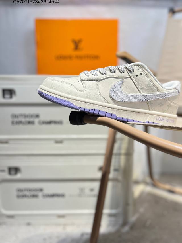 Lv X 耐克Nike Dunk Low 板鞋Sb系列经典百搭休闲运动板鞋加厚鞋舌的填充，使舒适性大大提升，同时也更方便穿脱中底部分则加入了脚感柔软舒适Zoom