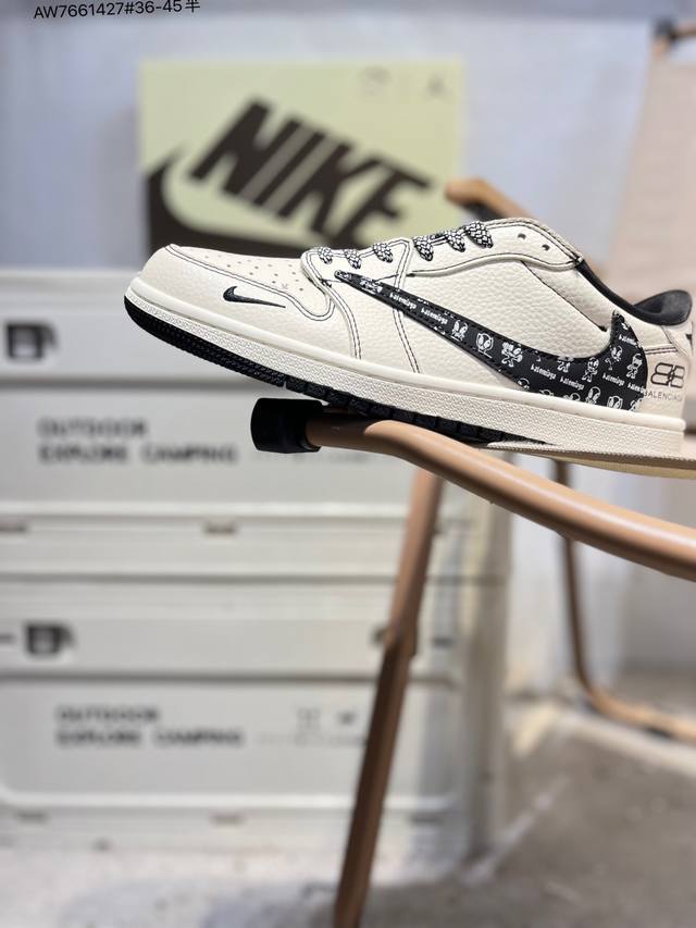 公司级头层皮乔丹Air Jordan 1 Low Aj1低帮系列篮球鞋 官方同步配色 原装级产物 #拒绝公底 立体鞋型 细节完美 高清洁度Ds2025 Aw76