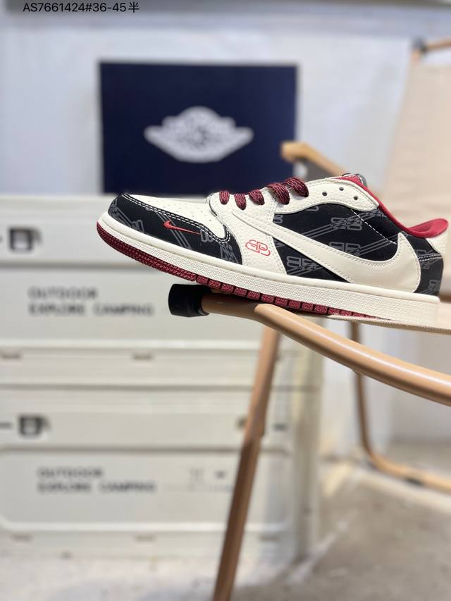公司级头层皮乔丹Air Jordan 1 Low Aj1低帮系列篮球鞋 官方同步配色 原装级产物 #拒绝公底 立体鞋型 细节完美 高清洁度Xs2025 As76