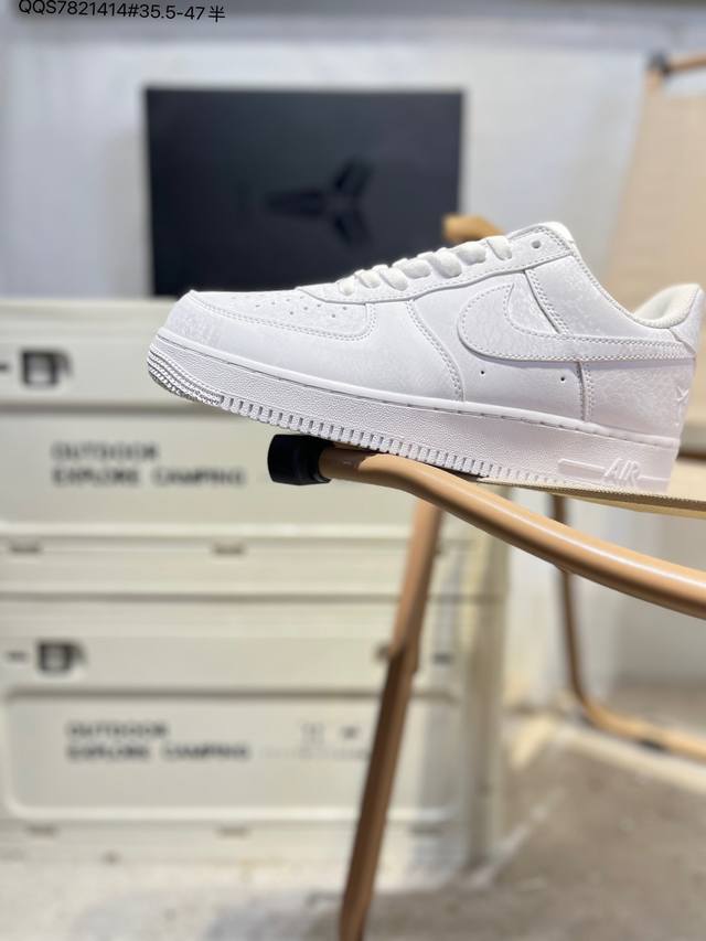 Nk Air Force 7 Low 空军一号低帮休闲板鞋 #定制皮料 原楦原纸板 纯正空军版型 高清洁度 内置全掌气垫Ib0018 Qqs7821414#35