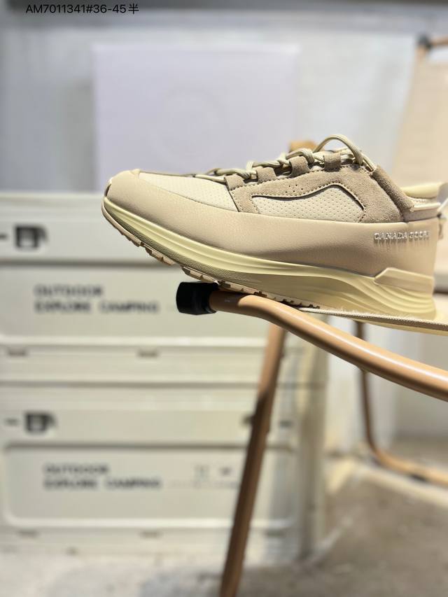 Canada Goose加拿大鹅 Glacier Trail 圆头系带 低帮 生活休闲鞋7785M1 Am7011341#36-45半