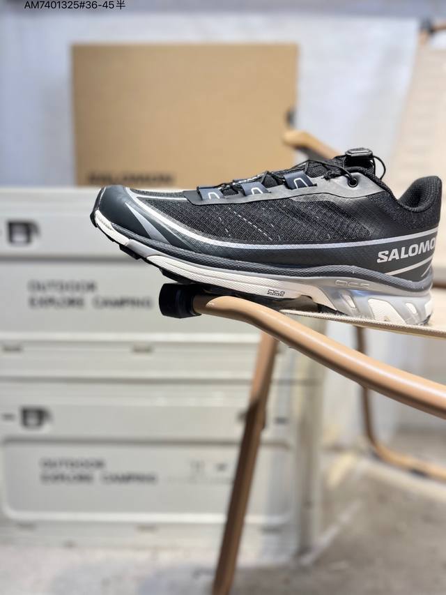 Salomon Xa Pro Xt-Quest萨洛蒙户外越野跑鞋 鞋面采用Sensifit贴合技术 全方位贴合包裹脚型 鞋跟部鞋底牵引设计 提供强大的抓地性能