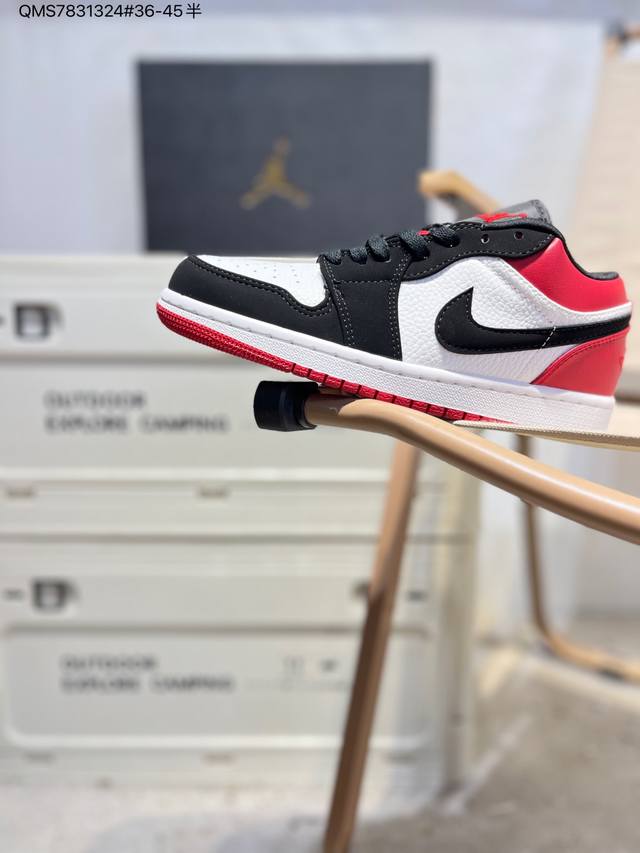 乔丹Air Jordan 1 Low Aj1低帮系列篮球鞋 官方同步配色563558 Qms7831324#36-45半