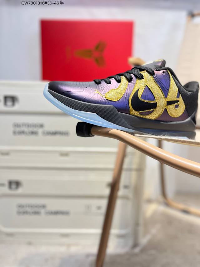 耐克Nike Zoom Kobe V Protro 科比5系列低帮复刻实战运动低帮文化篮球鞋Ib4481 Qw7801316#36-46半