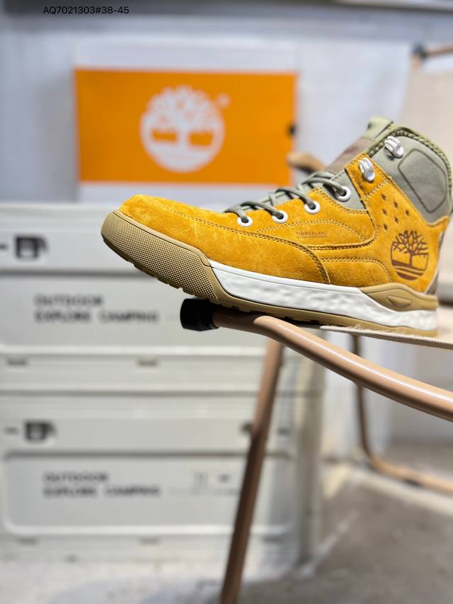 Timberland添柏岚 天伯伦 户外低帮休闲大黄靴系列 #广东大厂品质 冬季防寒户外专用 日常随意搭配 原盒原包装 #24Ss新款 时尚潮流搭配 面料采用意