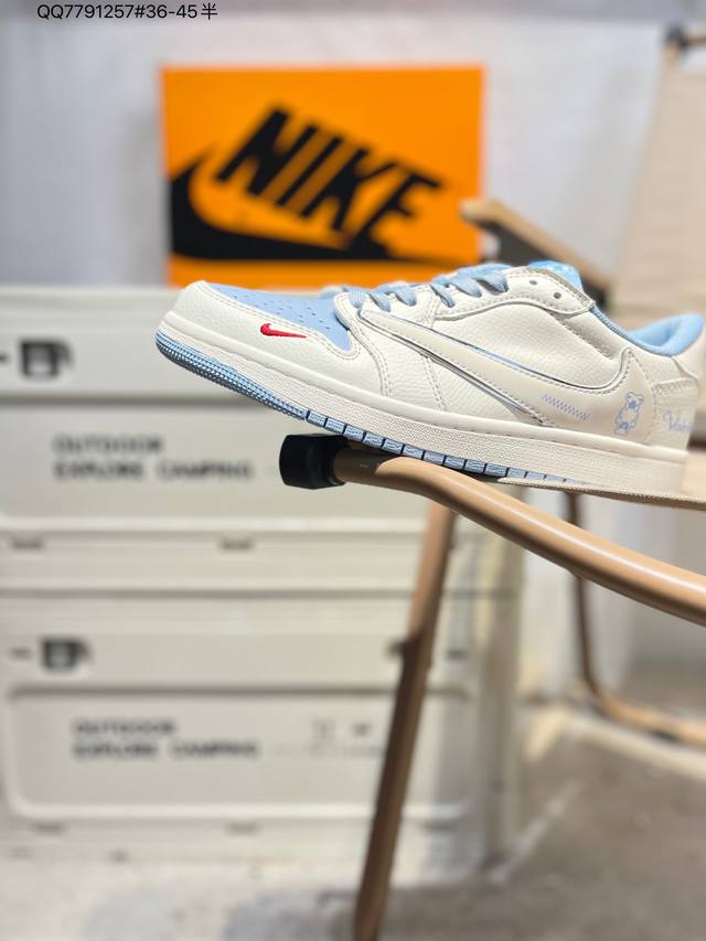 福利特价 公司级头层皮乔丹Air Jordan 1 Low Aj1低帮系列篮球鞋 官方同步配色 原装级产物 #拒绝公底 立体鞋型 细节完美 高清洁度Jw1188