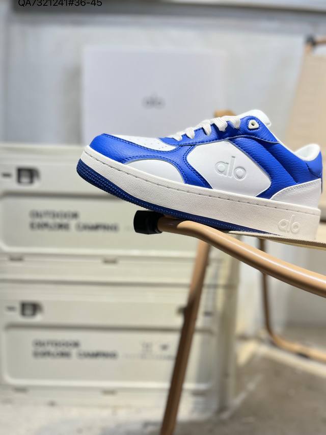 Alo Yoga Recovery Mode 百搭轻便 防滑减震低帮板鞋 鞋底鞋垫巨厚，起码增高3、4厘米Qa7321241#36-45