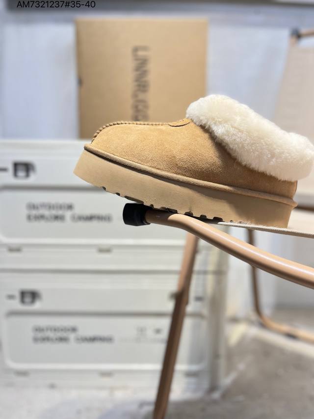 Ugg 雪地靴 防水麂绒皮革鞋面 美国轻奢品牌Ugg W Neuel尼瓦尔系列秋冬新款防污系列休闲保暖毛毛舒适便鞋女雪地靴1134810 Am7321237#3