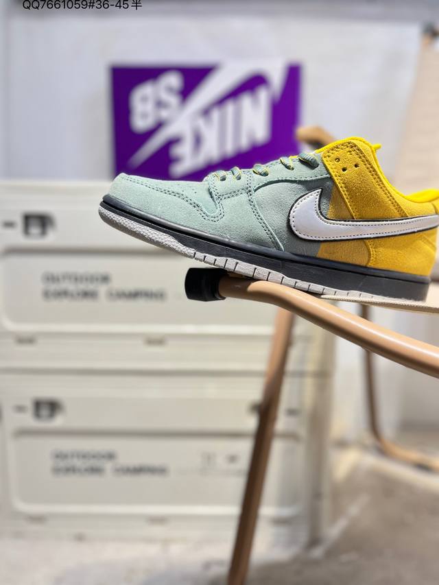 耐克Nike Dunk Low 板鞋Sb系列经典百搭休闲运动板鞋加厚鞋舌的填充，使舒适性大大提升，同时也更方便穿脱中底部分则加入了脚感柔软舒适Zoomair气垫