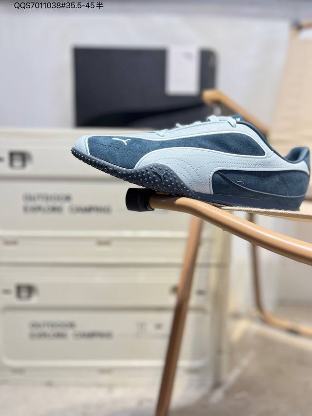 Puma Bella V2 Leather彪马 舒适 低帮生活休闲德训薄底鞋货号:404709 Qqs70 38#35.5-45半