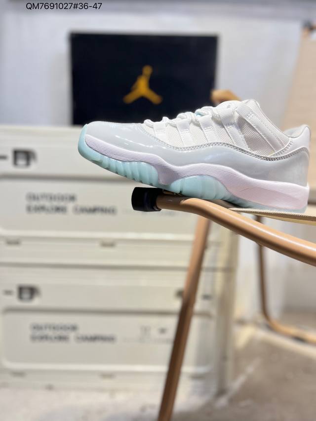 Air Jordan 11 Retro Low Concord Aj11代迈克尔 乔丹运动文化篮球鞋378037 Qm7691027#36-47