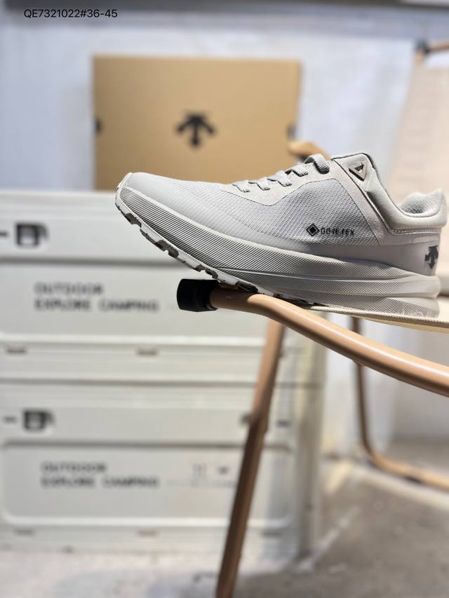 Descente迪桑特轻盈缓震透气鞋面时尚休闲运动覆盖防水男子越野跑鞋 官方同步上架适合技术路线单日徒步穿着 Aeriosflgtx鞋受到长途野外跑步鞋的启发