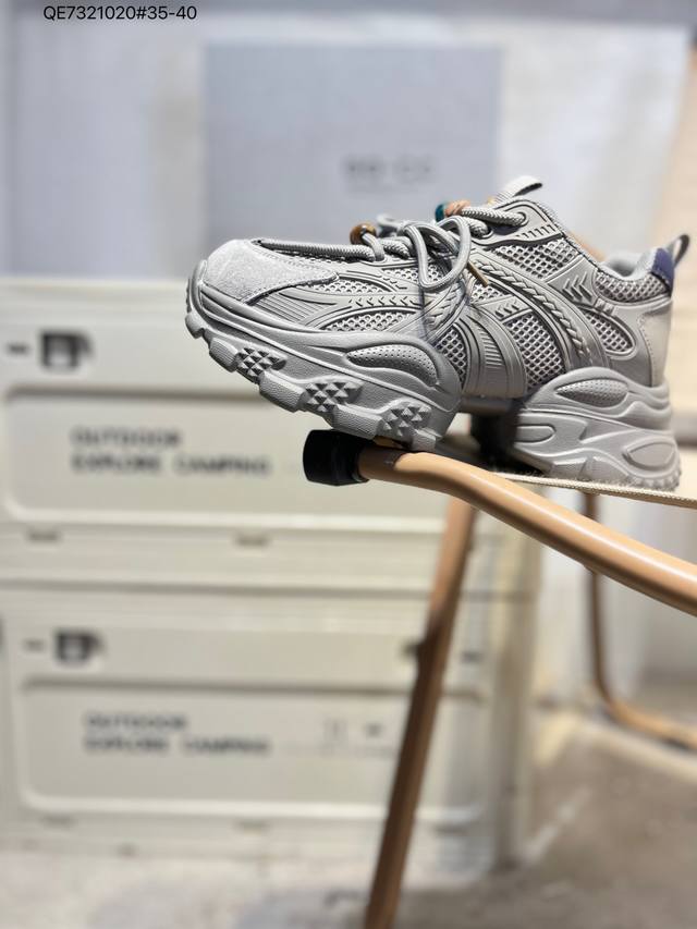 Gg-Cc Chunky Low白鹿同款独星球 新款Ggcc低帮复古厚底增高老爹鞋 时髦Look轻松定格 不费力展现率性氛围 原版正确大底 高档银盒 酷帅机能风