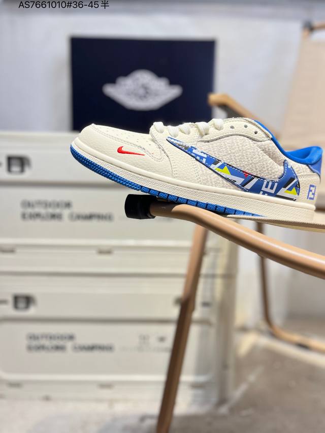 公司级头层皮乔丹Air Jordan 1 Low Aj1低帮系列篮球鞋 官方同步配色 原装级产物 #拒绝公底 立体鞋型 细节完美 高清洁度Xs2025 As76