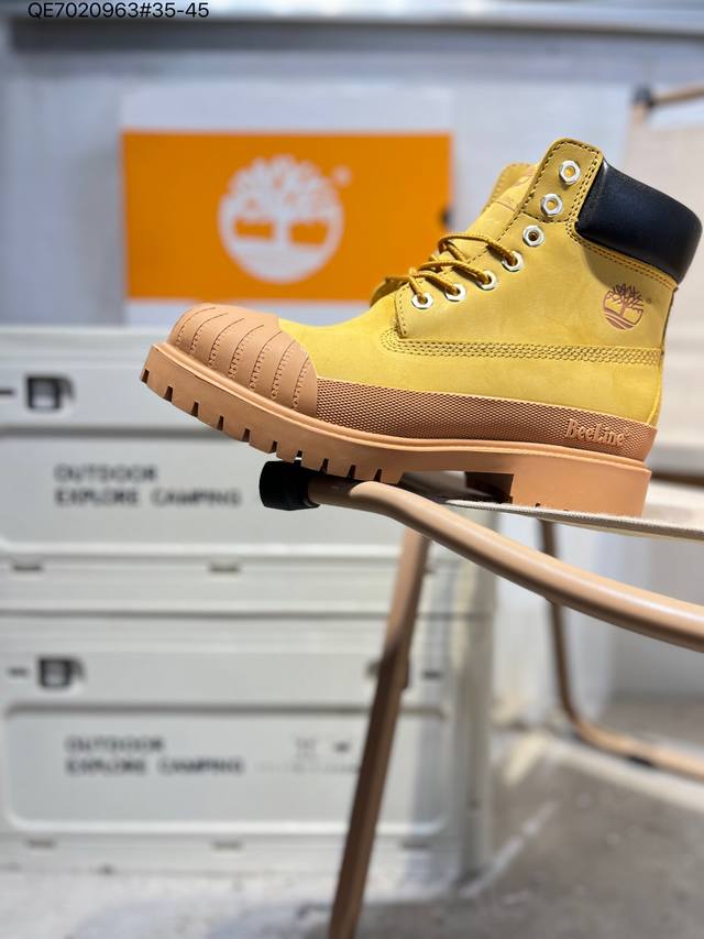 Timberland添柏岚 天伯伦 户外低帮休闲大黄靴系列 #广东大厂品质 冬季防寒户外专用 日常随意搭配 原盒原包装 #24Ss新款 时尚潮流搭配 面料采用意