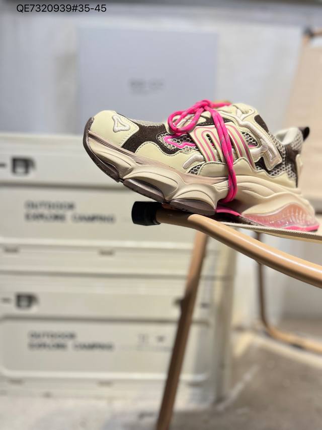 Gg-Cc Chunky Low白鹿同款独星球 新款Ggcc低帮复古厚底增高老爹鞋 时髦Look轻松定格 不费力展现率性氛围 原版正确大底 高档银盒 酷帅机能风